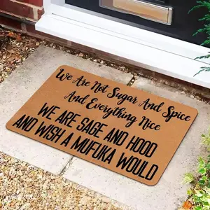 Letter Pattern Welcome Door Mat, Front Door Mat, Easy To Clean Non-slip Entrance Mat, Household Decorative Floor Mat for Indoor Living Room Bedroom Bathroom Home Decor, Girly Apartment Decor, Decoration Floor Rug