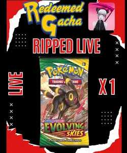 1x Pokémon Booster Pack - Sword&Shield Sets  - One Pack Choose Below - RIPPED LIVE
