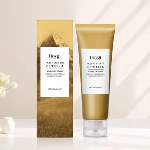 Hoygi 120g Centella Asiatica Hyaluronic Acid Moisturizing Facial Cleanser, Gentle Deep Cleansing for Pores, Hydrating & Soothing, Perfect for Uneven Skin Tone, Facial Wash
