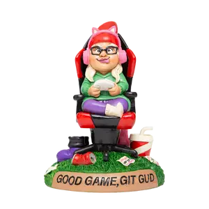 BigMouth Gamer Garden Gnome