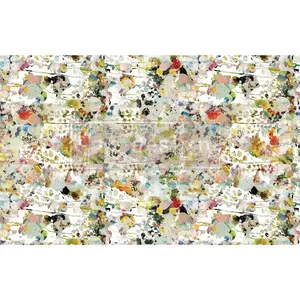 Redesign With Prima Decoupage Decor Tissue Paper - Flower Bed - 1 sheet, 19"x30" 655350653866