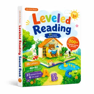 Fun Learning & Educational Toy for Children 3+ – Leveled Reading Sound Book encourages interactive learning, literacy, and curiosity. Perfect gift for birthdays, holidays, or any special occasion. Build skills and spark imagination!
