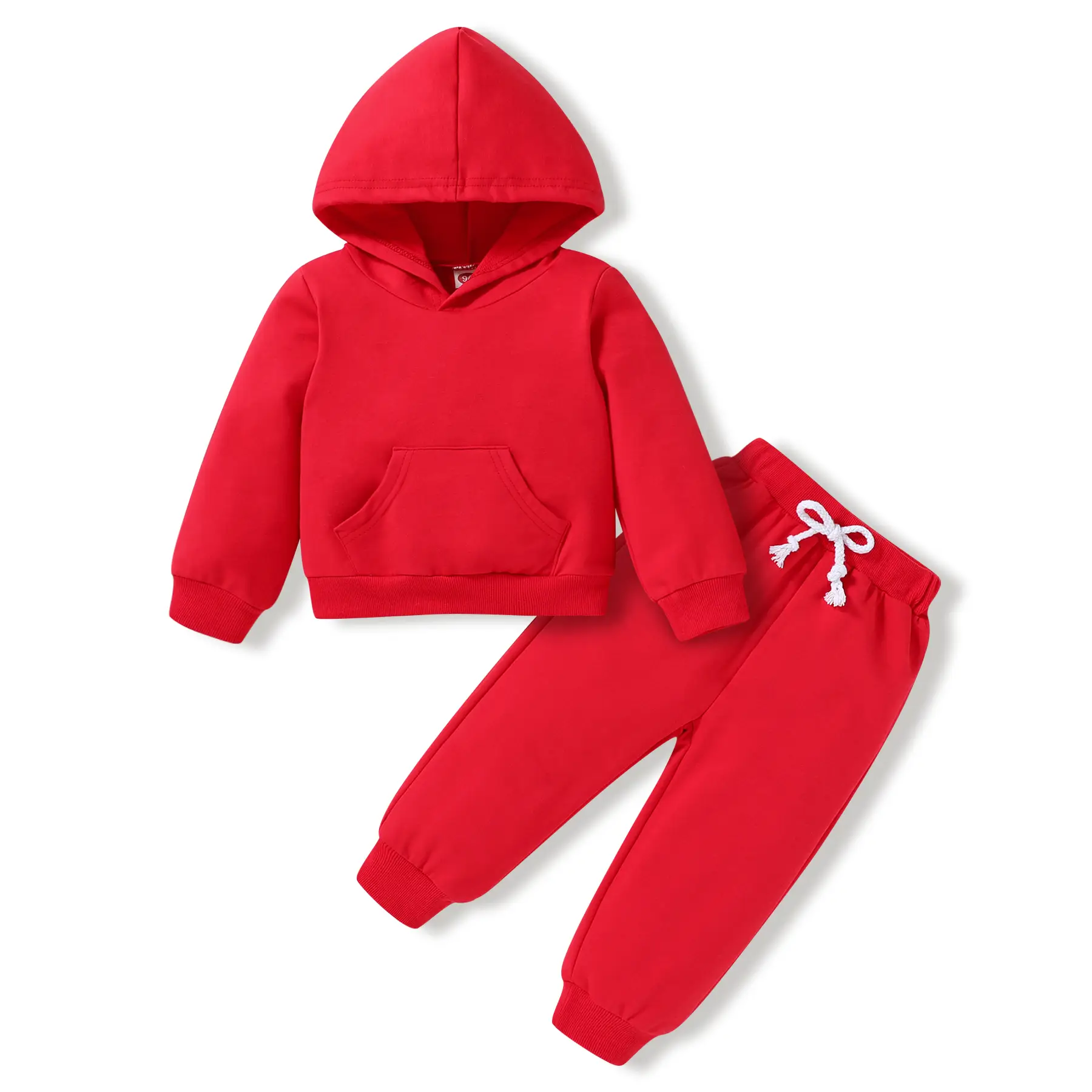 Fall Outfits for Girl Boy Long Sleeve Hoodie Top and Long Sweatpants Set Sweatsuit Winter Clothes Kids cute clothes set