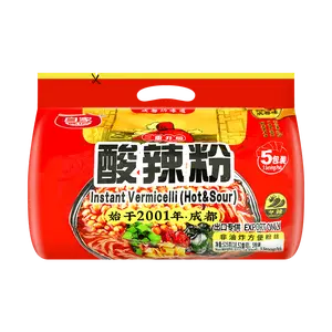 BAIJIA Spicy Sour Noodle Soup 5 Pack 18.5 oz - Authentic Sichuan Flavor