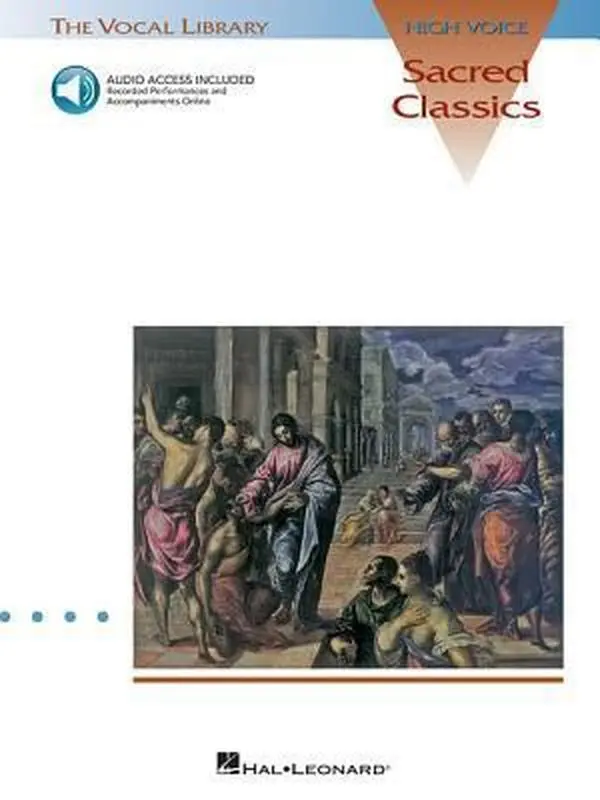 USED-Sacred Classics the Vocal Library High Voice - Book/Online Audio [With CD (Audio)] by Hal Leonard Corp. (Paperback)
