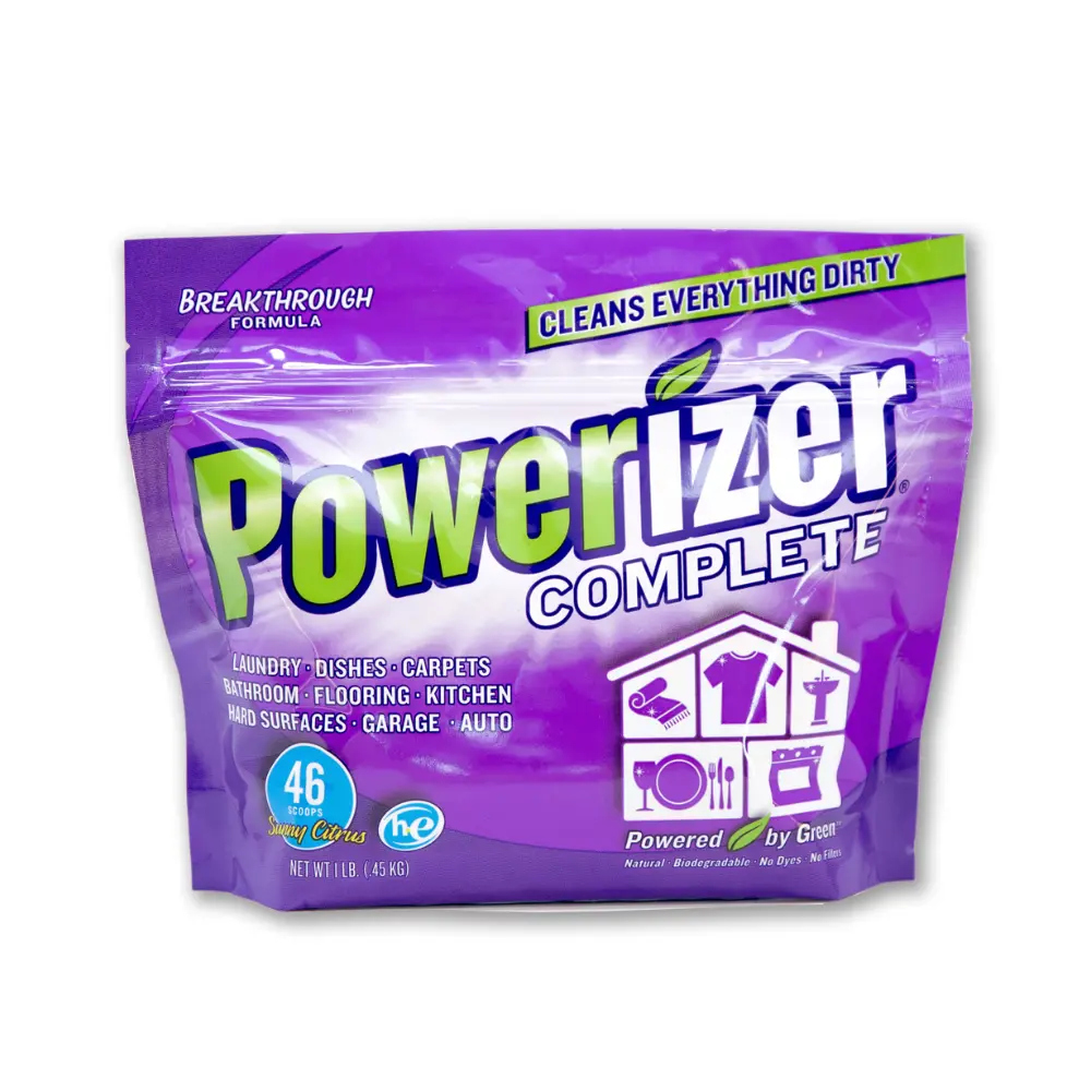Powerizer Complete 1 lb Powder | 46 Loads for Laundry & Dishes Powerizer Complete 1 lb Powder | 46 Loads for Laundry & Dishes