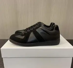 Men and women's versatile classic color blocked flat shoes lace-up German training shoes women shoe and men shoes