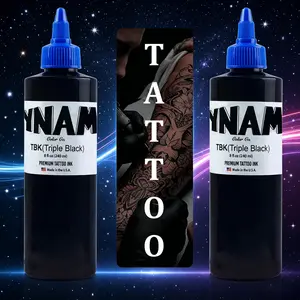 Advanced Professional Tattoo Ink 8 Ounces, Large-Capacity Vegetarian Friendly Organic Ink, Suitable For Tattoo Filling And Shadow Effect,It Is The Best Choice For Tattoo Designers And Tattoo Lovers.