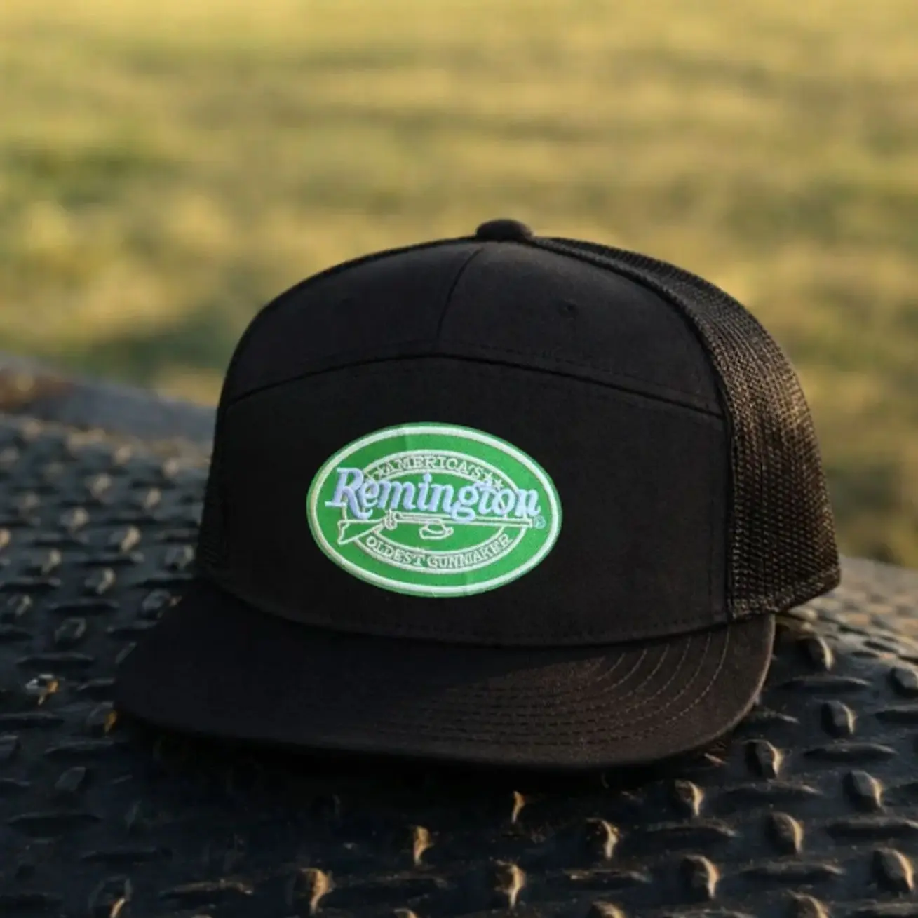 Remington Vintage Snapback Trucker Hat Mesh