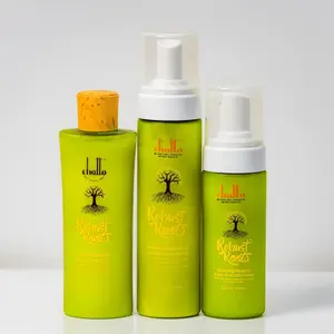 Chatto Robust Roots Damaged Hair Repair System Treatment Kit Set 3 | Shampoo, Conditioner & Leave-In Conditioner Set for Kids, Men & Women - Repairs Dry Damaged Hair – Promotes Healthy Growth & Reduce Breakage – Soothes Dry, Itchy Scalp – Daily Haircare