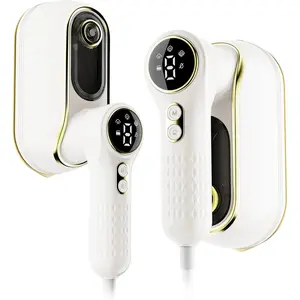 Portable Travel Steamer, 1200W Handheld Fabric Steamer for Clothes, 4 Modes with LCD Display, Powerful Wrinkle Remover for Home & Travel, 150ml Water Tank, 10S Fast Heat-Up, 180° Swivel Handle