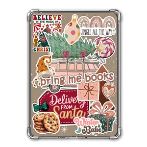 Bring me Books at Christmas | Clear Case INSERT | Sticker Effect