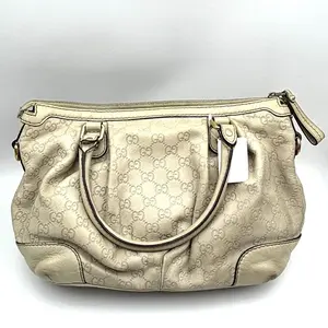 Pre-owned GUCCI As Shown Tote Bags Sh 1060 Sukey Guccissima Top Handle Bag 26.03.25