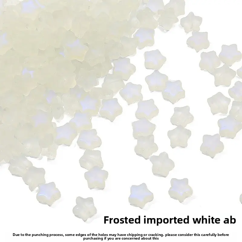 10 pieces of straight-hole pentagram antique-style imitation glass accessories for handmade DIY hairpins and bracelet accessories, hot-selling cross-border product 10 pieces of straight-hole pentagram antique-style imitation glass accessories for handmade DIY hairpins and bracelet accessories, hot-selling cross-border product