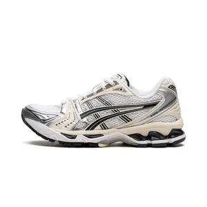 Women's GEL-KAYANO 14 Sports Sneakers, "White Midnight" Colorway, Style Code 1202A056-109