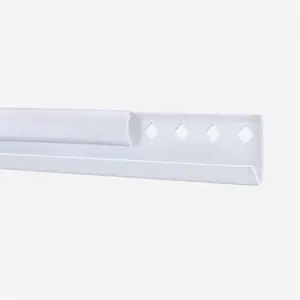 212 MAIN Hangable Epoxy-Coated 24 in. Steel Rail - White Wall Mount Space Saving Organizer for Sailing & Water Sports Gear, Durable Steel Rails