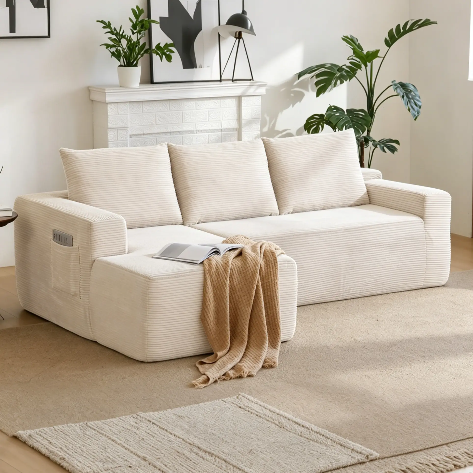 White[Left Facing]