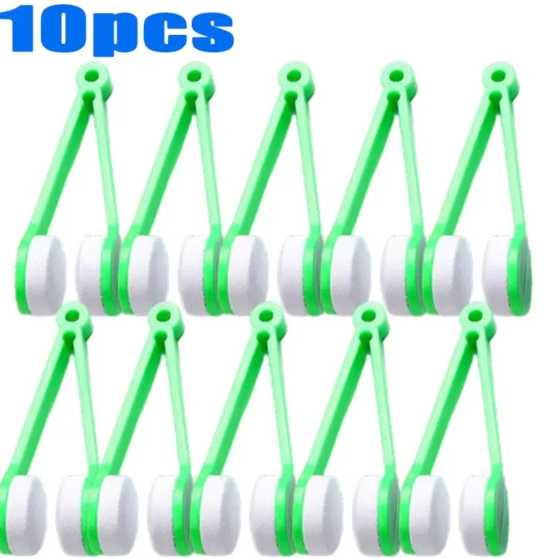 10-1Pcs Portable Multifunctional Glasses Cleaning Rub Eyeglass Sunglasses Spectacles Microfiber Cleaning Brushes Wiping Tools Does not apply