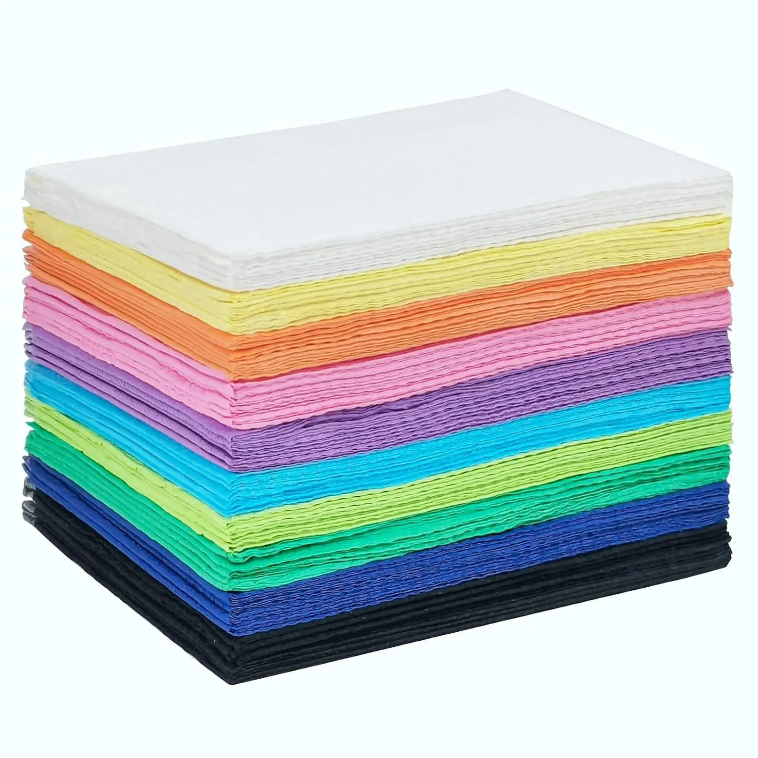 10Pcs Disposable Nail Art Table Mat Paper Sheet Waterproof Nail Tips Table Towel Mat 3 Ply Nail Napkins Waterproof Pad For Salon