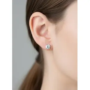 Stainless Steel Hyperallergic Simple Studs - Elegant CZ Stud Earrings, 3mm to 10mm, Minimalist Everyday Jewelry, Hypoallergenic & Durable