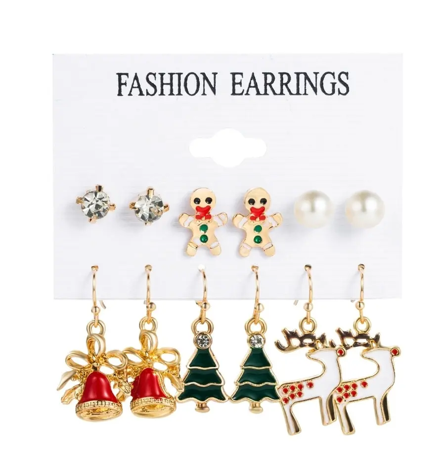 Reindeer Earring Set