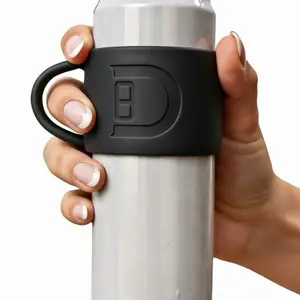 Dring Slim: Dark Night: Silicone Can Grip for Slim 12oz Cans: Drinkware