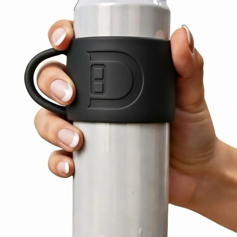 Dring Slim: Dark Night: Silicone Can Grip for Slim 12oz Cans: Drinkware