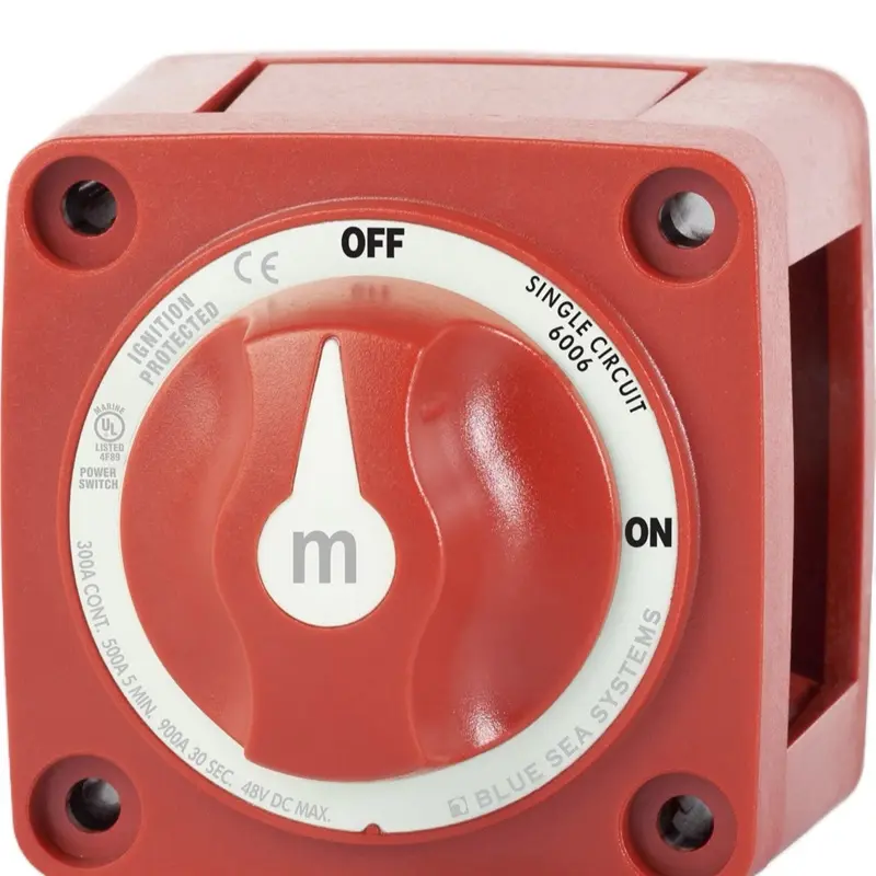 Marine battery switch