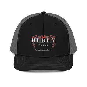 Hillbilly Crime Eagle Wing Trucker Cap- Freedom Edition