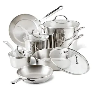 Millennium Stainless Steel 10-Piece Cookware Set
