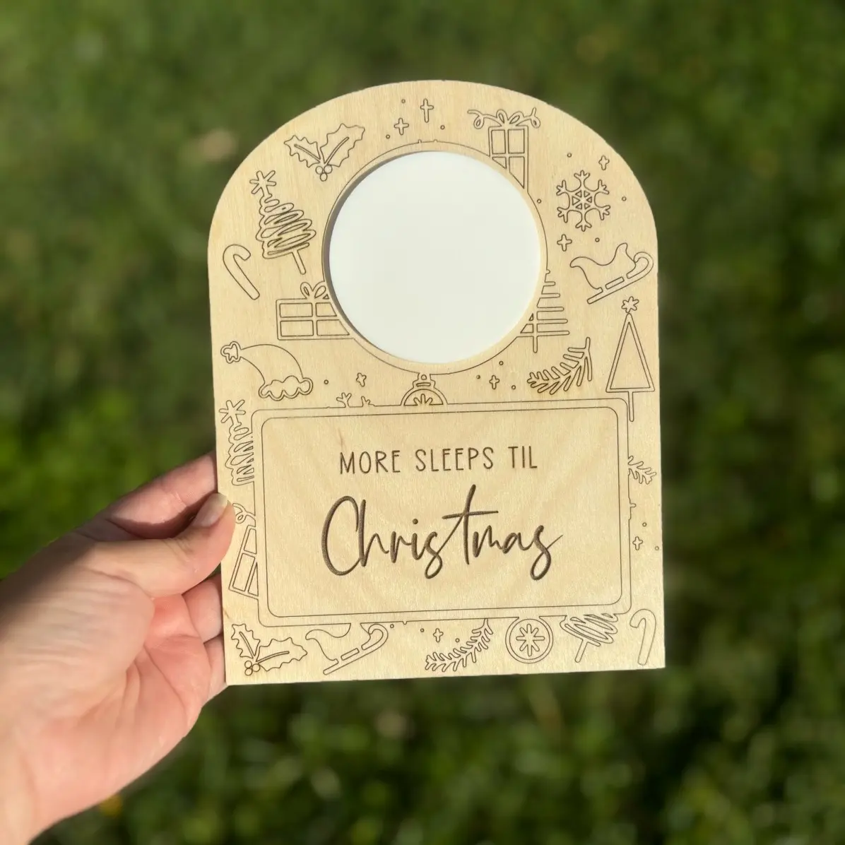 Christmas countdown, dry erase Christmas countdown