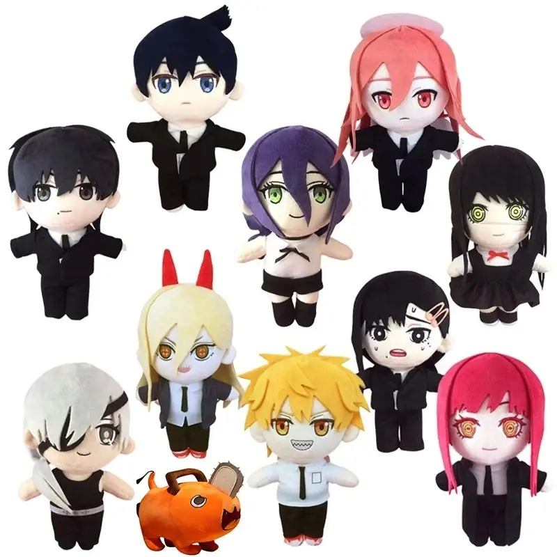 20cm Anime Style Plush Doll Soft Stuffed Character Pillow Collectible Gift