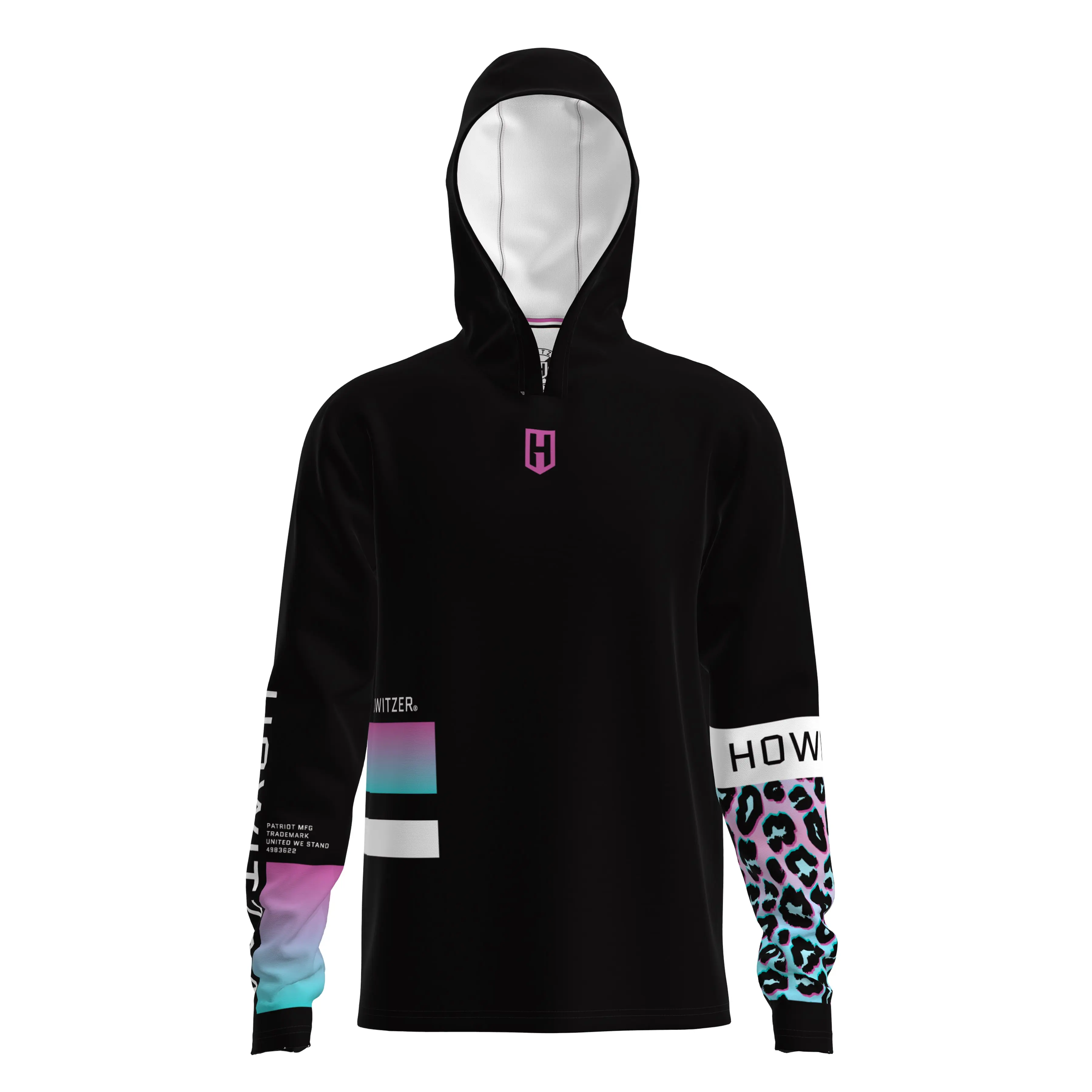 Men's Performance Pullover Hoodie - Lightweight, Breathable & Quick Dry Stretch Fabric with Sun Protection for All Seasons, Tagless Neck, M, Micro-Mesh, Cold Wash, Streamlined, Casual, H3//Dri*Lite Fabric