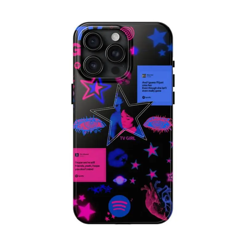 TV G1rl Star for Fans Phone Case Protection, Shockproof, Anti-Drop, Anti-Fingerprint For IPhone 17-12, Pro Max, Pro Plus, and Samsung S25 24 23 Safety Case