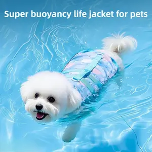 Dog Life Jacket for Small-Medium Dogs, Summer Water Play Pet Swimsuit for Shiba Inu, Teddy Puppies