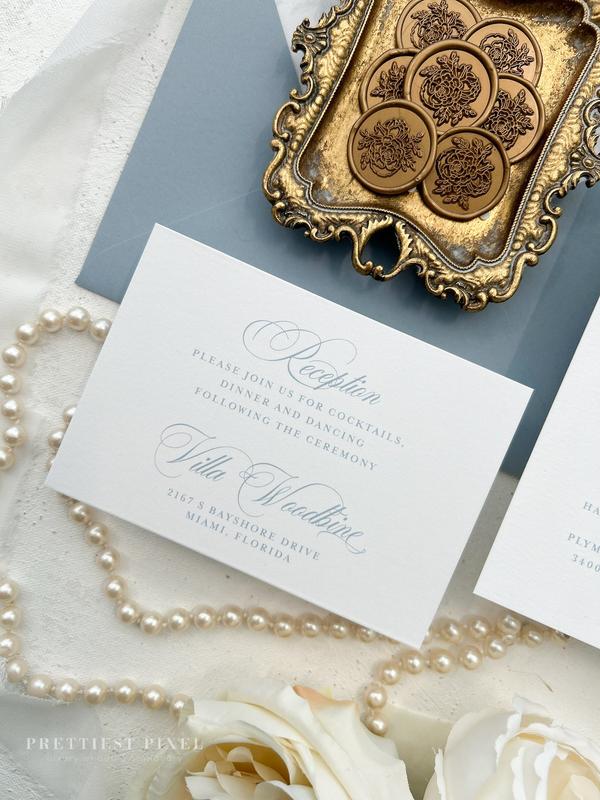 Timeless Wedding Invitations – Personalized Elegant Wedding Cards | Style 555