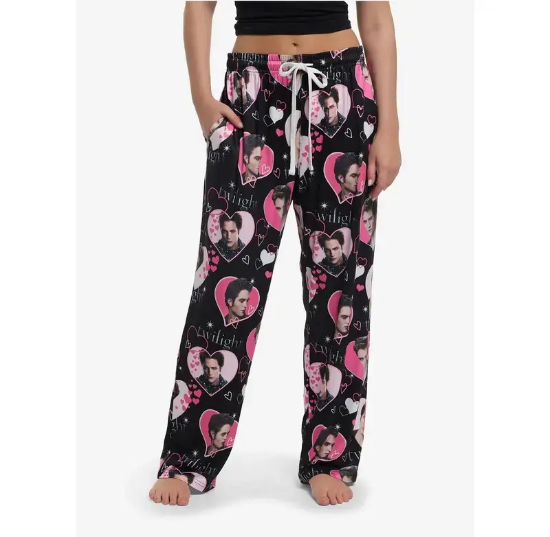 Twilight Edward Cullen Heart Portraits Pajama Pants