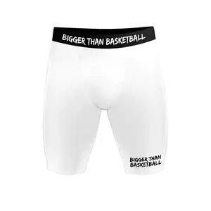Performance Compression Underwear - White | Breathable Stretch Fabric, Sweat-Wicking, Supportive Athletic Fit, Comfortable for Gym, Sports & Daily Wear