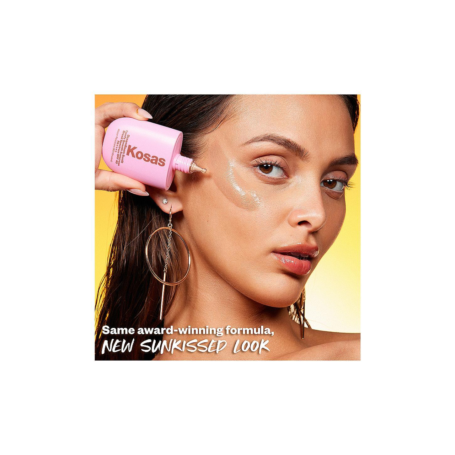 Kosas Dreambeam Comfy Smooth Sunscreen Broad Spectrum SPF 40 in Sunlit