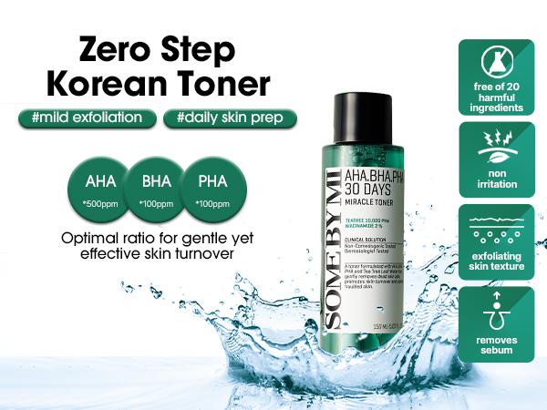 [SOME BY MI] AHA BHA PHA Total Exfoliating Set – Complete Pore, Sebum Control and Clear Skin Renewal Routine – Korean Skin Care