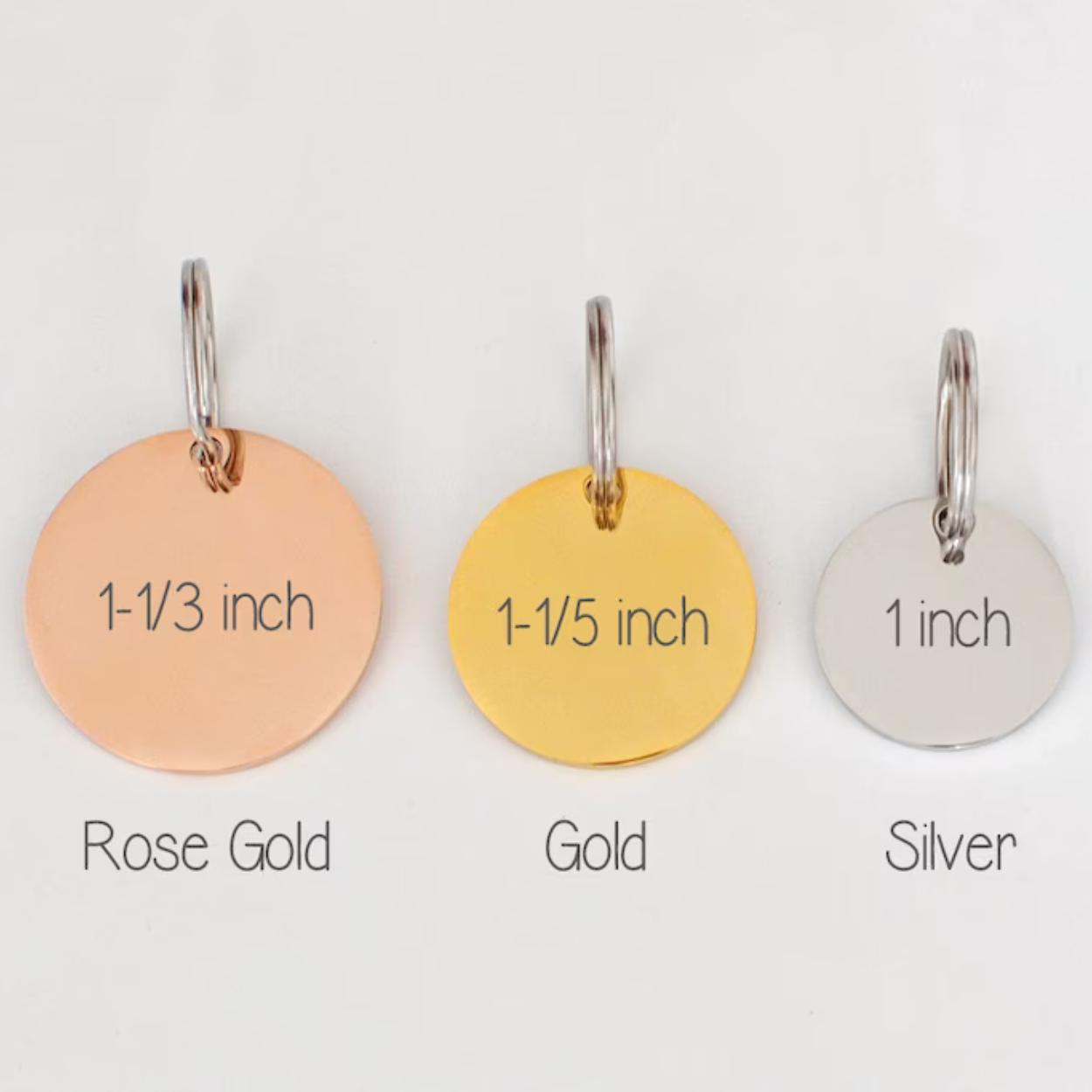 Dog Tag Dog Collar Tag Personalized Cat Tag Custom Cat Collar Tag Cat ID Tag Dog ID Tag Dog Name Tag Engraved Pet Tag Cat Name Tag