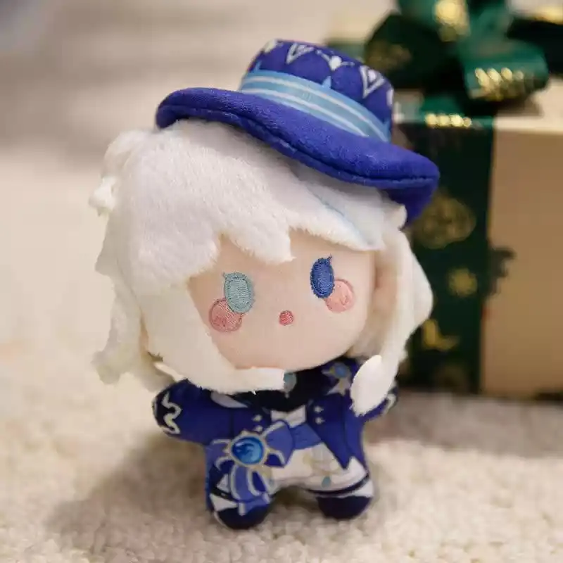 Genshin Impact Plush Dolls Pendant Starfish Body Doll Wriothesley Furina Lyney Scaramouche Lynette  Anime Stuffed Toys Gifts