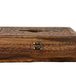 Tissue paper box  wooden box elegant, tissue box .	Effortless dispensing tissue box 	Modern design Traditional decor tissue box wooden box tissue box tissue box holder Organiser Smooth