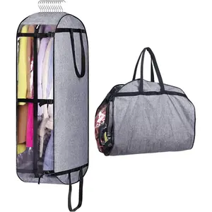 40" Garment Bags for Travel Moving Bags Heavy Duty Hanging Bags for Clothes Sturdy Oxford Fabric Travel Suit Bags for Closet Storage Suit Covers for Men Women