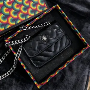 2026New Mini Crossbody Bag, Shiny And Versatile Chain Single-Shoulder French Genuine Version, Crossbody Bag, Single-Shoulder Bag