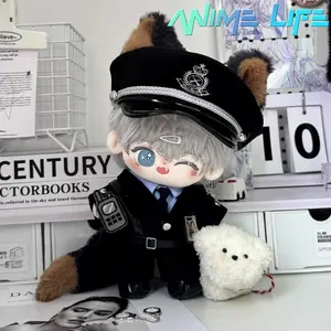 Original Handsome Cool Police Suit For 20cm Doll Toy Clothes Costume Cosplay Cute Lovely Props