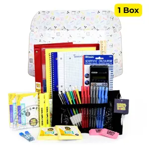 School Supply Boxes – STEM Class Bundle | Ready-to-Learn STEM Kit with Calculator, Notebook & More | Box, Case, or Pallet