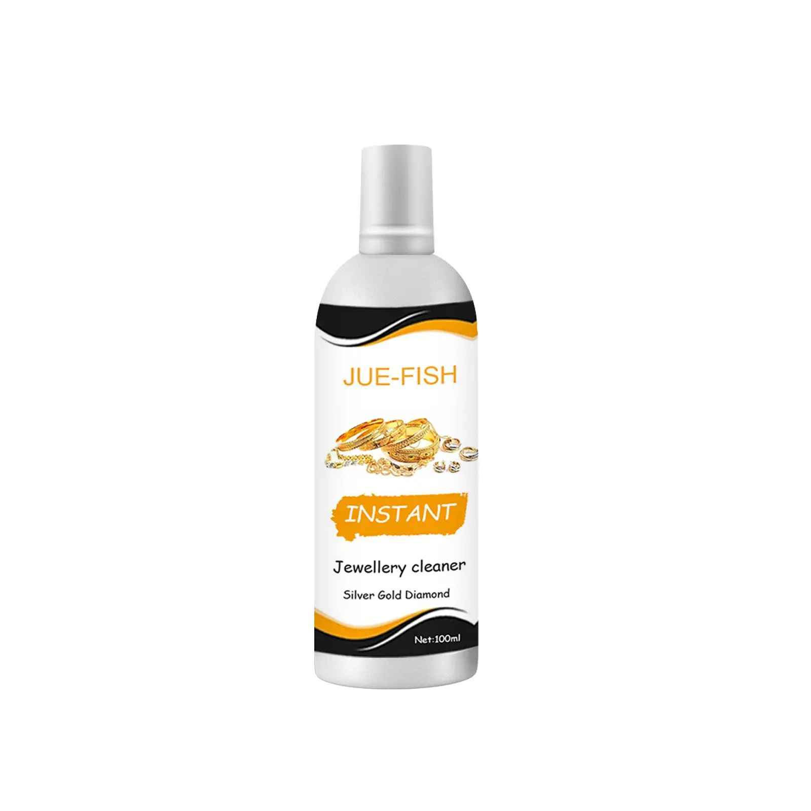 100ml Jewelry Cleaning Liquid, Jewellery Cleaner, Jewelry Cleaning & Care Product, Household Cleaning Supplies, Cleaning Agent for Jewelry, Glass, Silver, Gold
