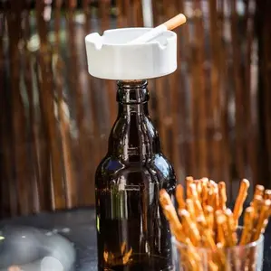 Bottle Party Wine Stopper and Ashtray