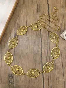 Vintage Waist Chain for Women, Bohemian Style Alloy Cow Head Decoration, African Waist Jewelry, Perfect for Jeans Dresses Parties Halloween Gifts